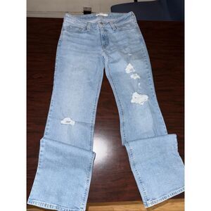 Levi’s Superlow Boot Cut Light Wash Denim Jeans Size 29